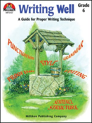 cover image of Writing Well Grade 6